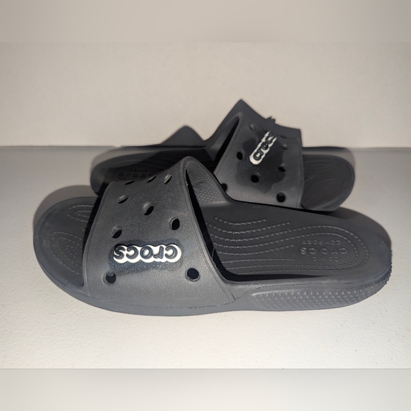 CROCS Other - Crocs Black Slide Sandals